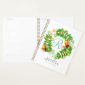 Christmas Wreath Monogram White Planer (Anzeige)