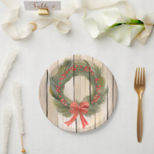 Christmas Wreath Red Bow | Hübscher Pinienwald