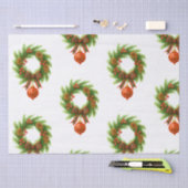 Christmas Wreath  Seidenpapier (Handwerk)