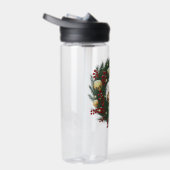 Christmas wreath with pine branches trinkflasche (Rechts)