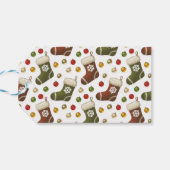 Christmas Wreaths Geschenkanhänger (Rückseite Horizontal)