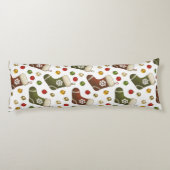 Christmas Wreaths Seitenschläferkissen (Rückseite)