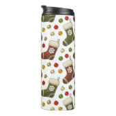 Christmas Wreaths Thermosbecher (Nach rechts gedreht)