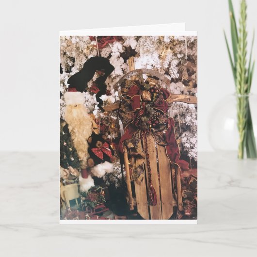 ***CHRISTMAS WÜNSCHT SICH*** FÜR EIN UND ALLE! KARTE (Vorderseite)