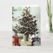 CHRISTMAS WÜNSCHT SICH NACH FAMILIE, FREUNDEN UND KARTE (Vorderseite)