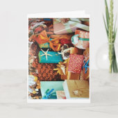 CHRISTMAS WÜNSCHT SICH NACH FAMILIE, FREUNDEN UND  KARTE (Vorderseite)