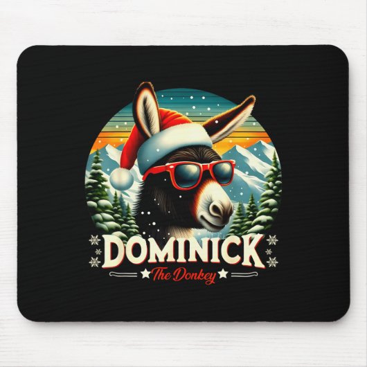 Christmas Xmas Dominick The Christmas Cheer  Mousepad (Vorne)