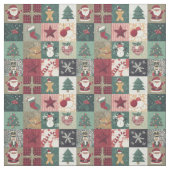 Christmas (Xmas) patchwork Stoff (Muster)