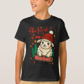 Christmas Xmas Vibes Christian The Lord Is My Shep T-Shirt (Vorderseite)