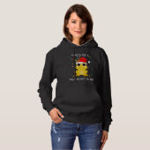 Christmas Yellow SANTA FROG Unisex Hoodie (Vorne ganz)