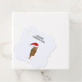 Christmas yoga cat your text geschenkanhänger (Beispiel)