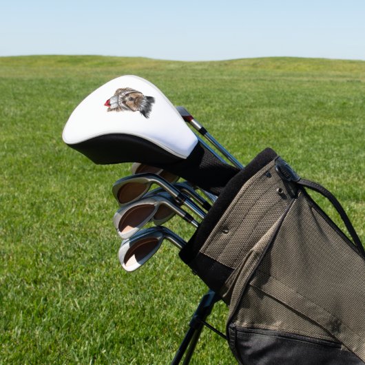 Christmas Yorkie Golf Headcover (In SItu)