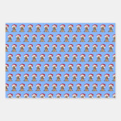 Christmas Yorkie Wrapping Paper Set 3 Blätter (Vorderseite 2)