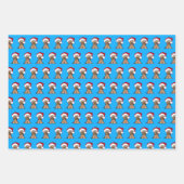Christmas Yorkie Wrapping Paper Set 3 Blätter (Vorderseite)