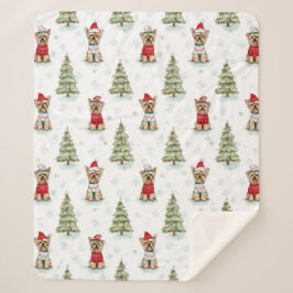 Christmas Yorkies Dog Sherpadecke