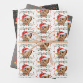 Christmas Yorkshire Terrier Dog Pattern Geschenkpapier Set (Beispiel)
