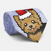 Christmas Yorkshire Terrier (kurzes Haar ohne Boge Krawatte (Gerollt)