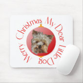 Christmas Yorkshire Terrier Mousepad (Mit Mouse)