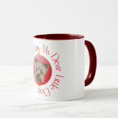 Christmas Yorkshire Terrier Tasse (VorderseiteRechts)