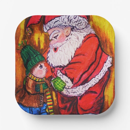 CHRISTMAS YOU BESSER NOT POUT PAPPTELLER (Vorderseite)