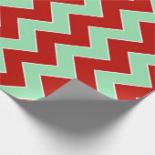 Christmas Zigzag Geschenkpapier (Ecke)