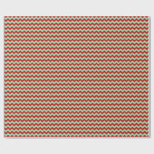 Christmas Zigzag Geschenkpapier (Flach)