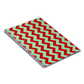 Christmas Zigzag Notizblock (Rechte Seite)