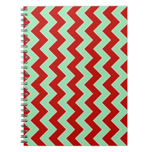 Christmas Zigzag Notizblock