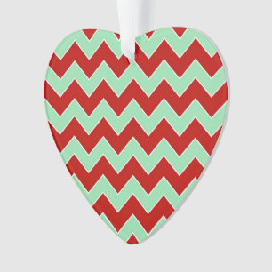 Christmas Zigzag Ornament