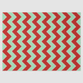 Christmas Zigzag Tissue Paper Seidenpapier (Vorderseite)