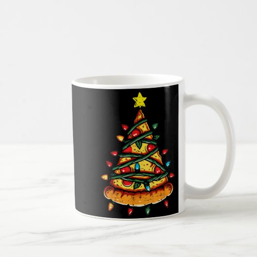 Christmas Zza Xmas Tree Funny Xmas Food Men Women Kaffeetasse (Rechts)