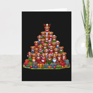 Christmasbaum Nova Scotia Duck Tolling Retriever  Karte