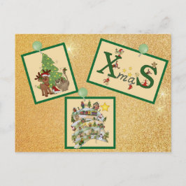Christmasbild Postkarte