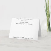 ChristmasCard2010 Feiertagskarte (Rückseite)