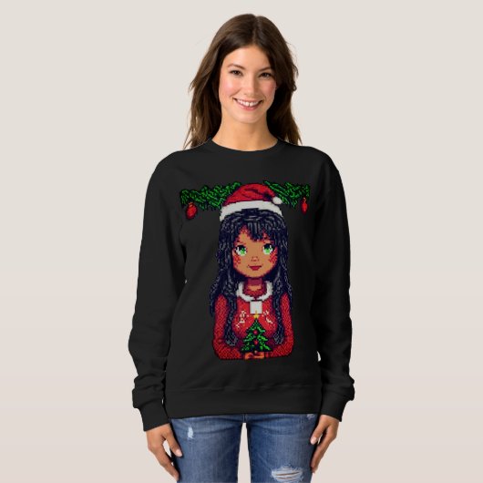 Christmasgirl Sweatshirt (Vorne ganz)