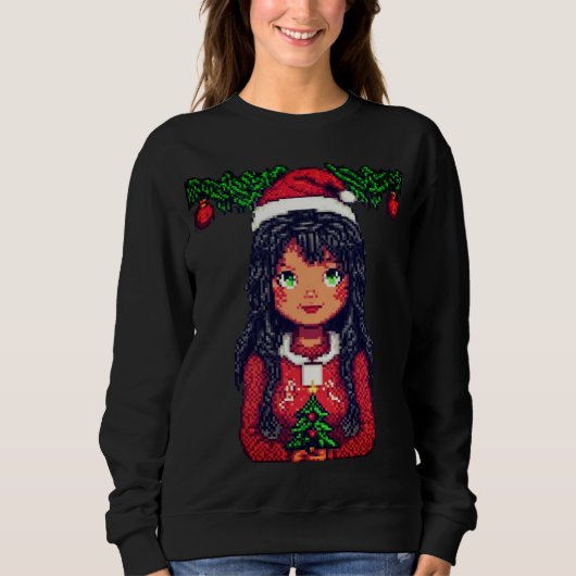 Christmasgirl Sweatshirt (Vorderseite)