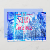 CHRISTMASICLES POSTCARD POSTKARTE (Vorne/Hinten)