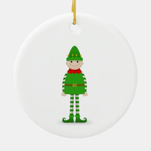 Christmask Keramik Ornament (Hinten)