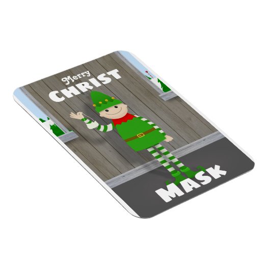 Christmask Magnet (Rechte Seite)