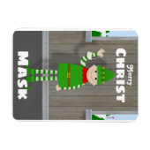 Christmask Magnet (Horizontal)