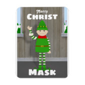 Christmask Magnet (Vertikal)