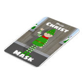 Christmask Magnet (Linke Seite)