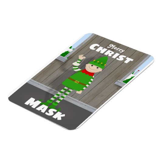 Christmask Magnet (Linke Seite)