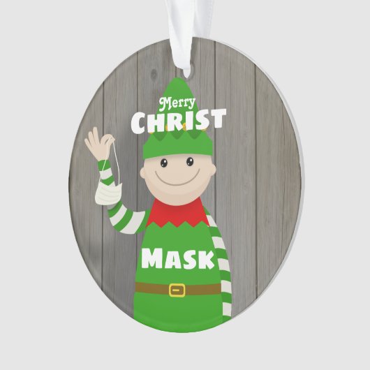 Christmask Ornament (Vorderseite)
