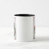 ChristmasKid Holding Kranz Tasse (Zentrum)