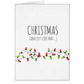 Christmaslights und so (Vorne)