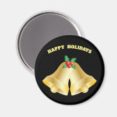 CHRISTMASMAGNETS, RUNDE, FAVOREN, KLEINE GESCHENKE MAGNET (Vorderseite/Rückseite)