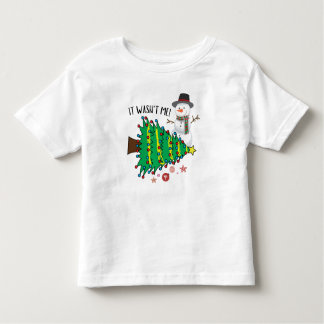 Christmasn Snowmen Funny Kleinkind T-shirt