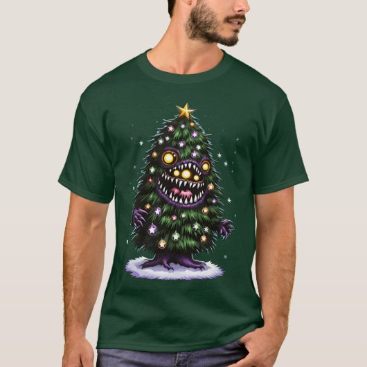 Christmasree Monster T-Shirt (Vorderseite)