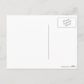 Christmas's mice on the Moon Feiertagspostkarte (Rückseite)